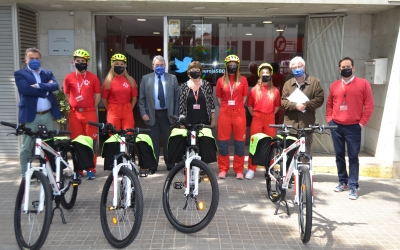 La nova Unitat d'Intervenció Ciclista de Creu Roja Sabadell | Cedida