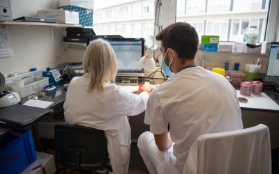 Laboratori del Tualí dedicat a analitzar les PCR | Roger Benet 
