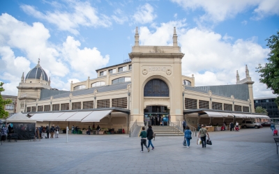 Façana del Mercat Central, dissenyat per Josep Renim | Roger Benet 