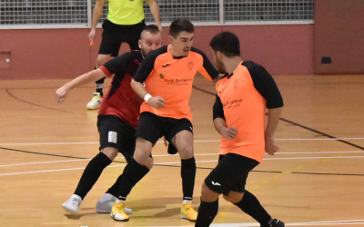 Cintu Aranda (esquerre) ha convençut Jorge Tendero (mig) per jugar amb l'equip | Cedida