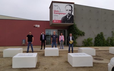 El grup d'ERC Sabadell a l'Espai Lluís Companys del Tarròs | Cedida 