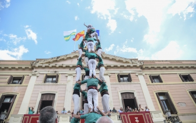 Els Castellers de Sabadell a la Festa Major 2019 | Roger Benet