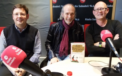 Albert Beorlegui en un dels programes a Ràdio Sabadell | Cedida