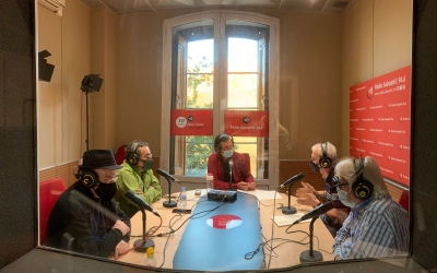 Pau Duran i els 'Fab Four' durant la tertúlia | Ràdio Sabadell 
