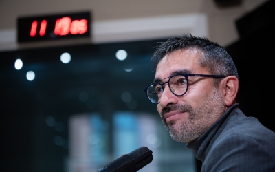 Gabriel Fernàndez als estudis de Ràdio Sabadell | Roger Benet