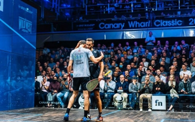 Pajares després de caure eliminat a segona ronda a mans d'Ali Farag | Instagram