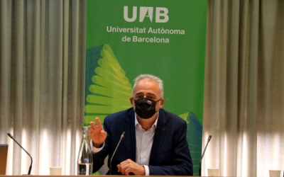 El rector de la UAB, Javier Lafuente | ACN