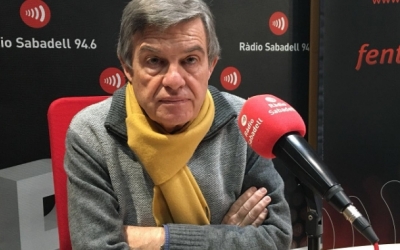 Joan B. Casas, a Ràdio Sabadell | Arxiu