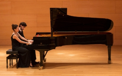 El divendres 11 de febrer es podrà sentir 'Piano a quatre mans', amb Sánchez & Fortuny | Cedida