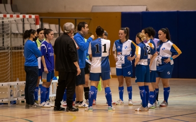 L'equip del FS Sabadell en un moment de la temporada | Roger Benet