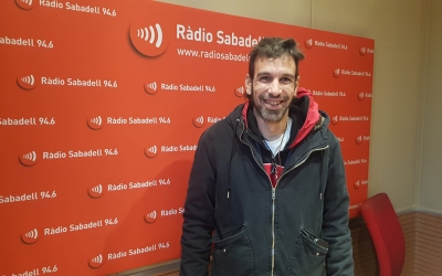 Jordi Gabaldà, a Ràdio Sabadell | Arxiu