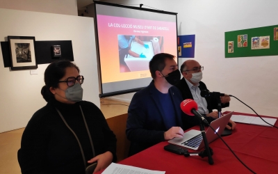 Torrella, De la Rosa i Comasòlivas, a la roda de premsa | Pau Duran
