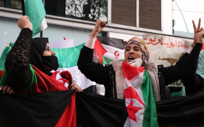 Manifestants a favor de l'autodeterminació del Sàhara Occidental | ACN