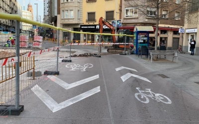 El Passeig de la Plaça Major estarà tallat al trànsit fins dimecres | Roger Benet