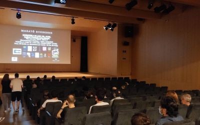 La sala de l'Espai Cultura, en l'edició anterior/Cedida Festival Cinema de Terror de Sabadell