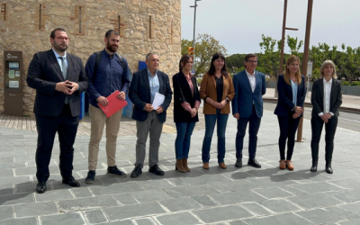 Farrés amb altres integrants de l'Arc Metropolità/ Cedida Ajuntament de Sabadell