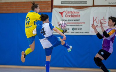 Imatge del partit de fa uns dies contra el Castelldefels | Fs Castelldefels (Piero)