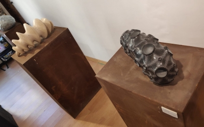 La sala Impaktes Visuals acull les escultures de marbre de Noemí Palacios | Pau Duran