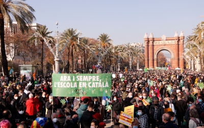 Manifestació de Som Escola a Barcelona | ACN