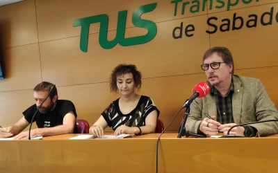 Griera, Mesa i Vidal a la presentació dels resultats del programa d'Economia Social de la Generalitat | Pau Duran