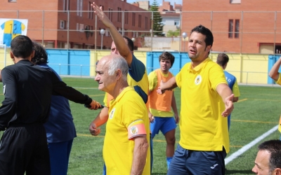 Campuzano durant la seva etapa de segon entrenador de Quico Díaz | Adrián Arroyo