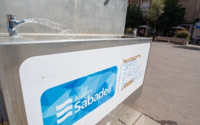Una de les fonts que instal·larà Aigües Sabadell | Arxiu