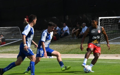 El Sabadell 'B' va guanyar la selecció peruana amb gol de Carles Fernández | CES