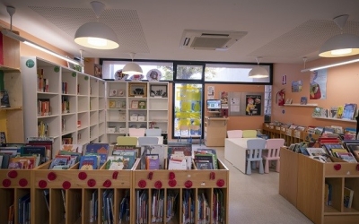 Imatge de l'interior de la biblioteca | Cedida