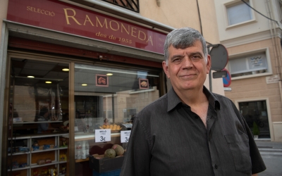 Josep Ramoneda a la seva botiga | Roger Benet