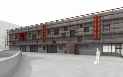 Imatge de l'exterior del nou edifici | Ajuntament de Sabadell