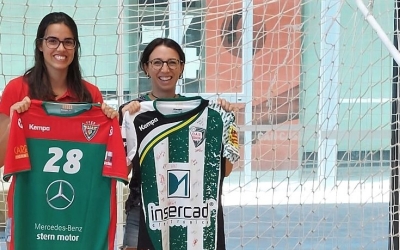 Carla Robles i Clàudia Marrugat, capitanes de Sant Quirze i Gràcia respectivament | OAR
