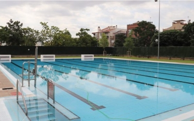 La piscina de Ca n'Oriac, després de les obres/ Ajuntament de Sabadell