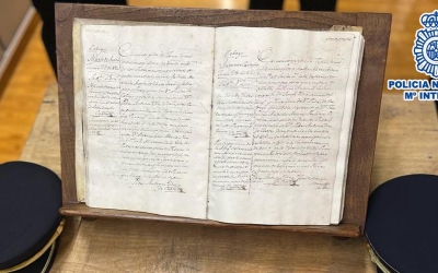 El manuscrit 'Manuscripts, manuscrito, Santiago de Compostela, Socastro San Pedro de Herbogo, 1786' | Cedida
