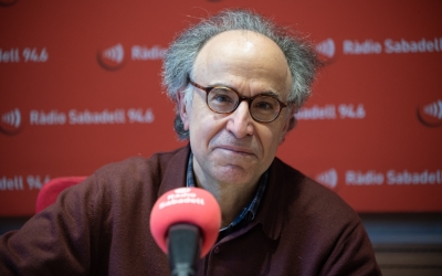 Benet Casablancas als estudis de Ràdio Sabadell | Roger Benet