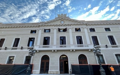 Exterior de l'Ajuntament de Sabadell, en una imatge d'arxiu | Roger Benet