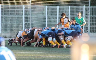 El Sabadell RC en l'estrena a la competició contra L'Hospitalet B | Francesc Vargas