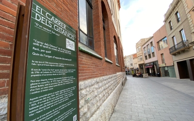 Sabadell homenatja el poble gitano amb el nou carrer d'En Font i dels Gitanos | Helena Molist