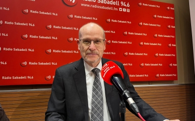 Ramon Alberich a Ràdio Sabadell | Mireia Sans