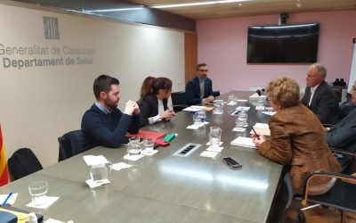 Imatge de la reunió/ Esquerra Sabadell