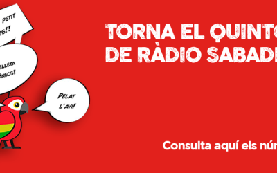 Imatge promocional del quinto de Ràdio Sabadell