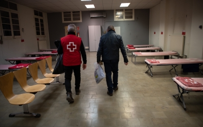 L'espai d'acollida nocturn temporal de la Creu Roja | Roger Benet