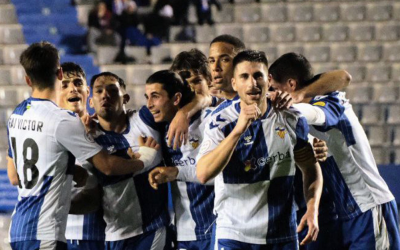 Morgado, celebrant l'únic gol del partit | CES