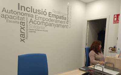Recepció del nou Centre de Serveis Socials Bàsics/ Karen Madrid