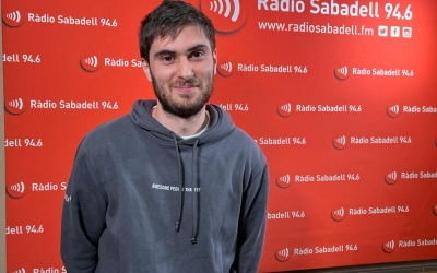 Jordi Tarrés als estudis de Ràdio Sabadell | Roger Benet