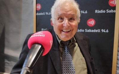 Salvador Fité a Ràdio Sabadell l'any 2019 | Arxiu