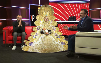 Programa 'Està passant' de TV3, en què una humorista simula ser la Verge del Rocío | CCMA
