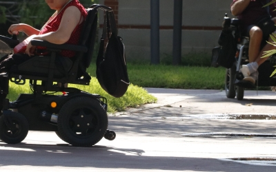 Una persona en cadira de rodes | ACN