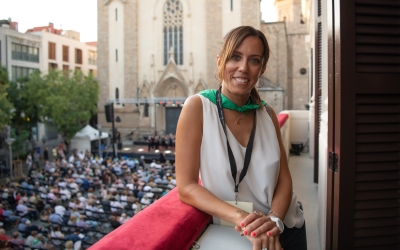Marta Farrés durant la Festa Major de Sabadell | Roger Benet
