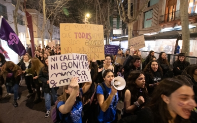 Manifestació del 8-M a Sabadell | Roger Benet