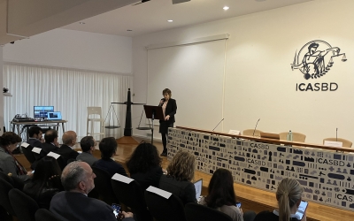 La presidenta de l'ICAS, Eulàlia Barros, ha obert la jornada | Cedida